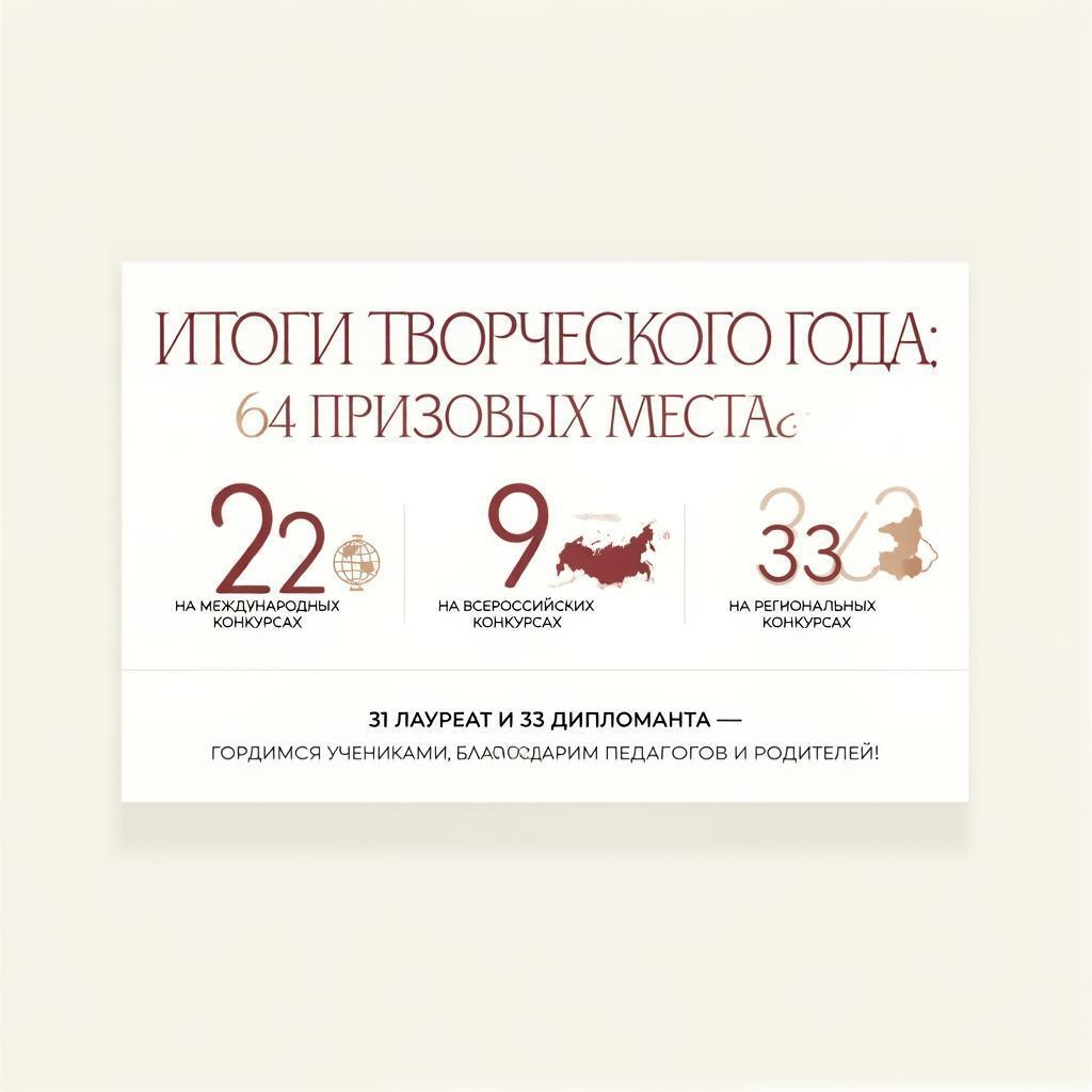 Итоги творческого года в Детской школы искусств