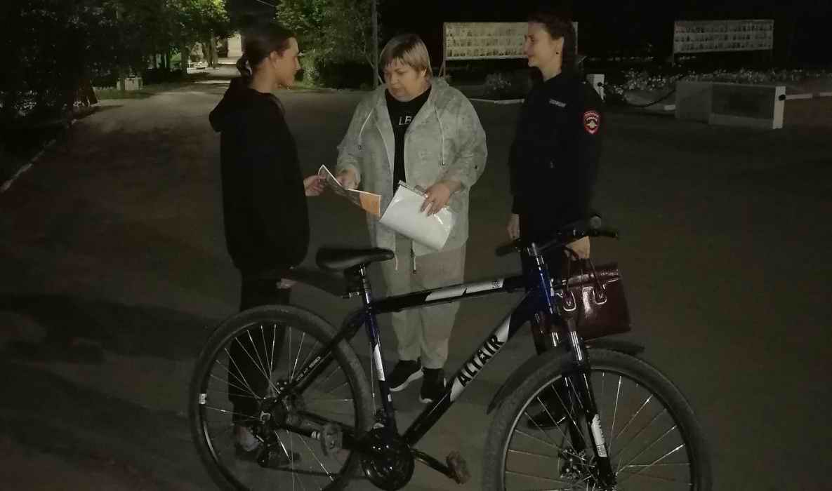 Мероприятие по выявлению несовершеннолетних в ночное время без сопровождения родителей или иных законных представителей.