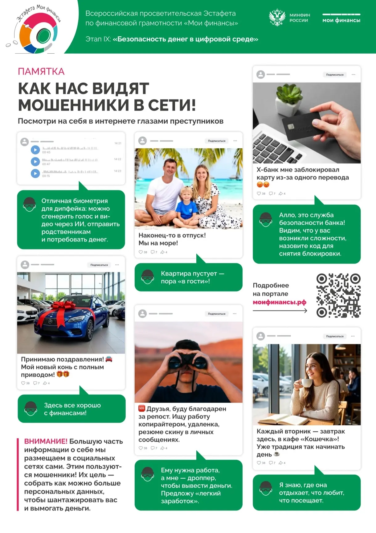 Как нас видят мошенники в сети?  