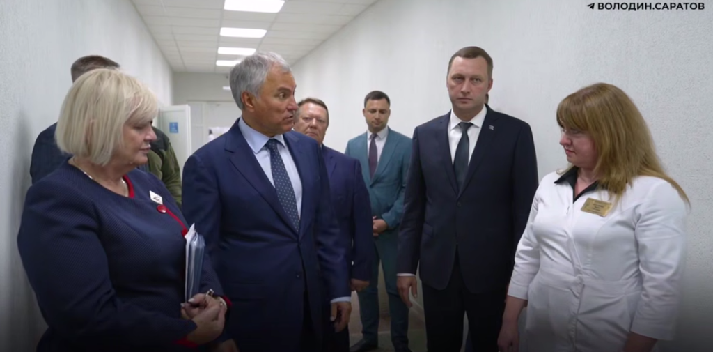 Вячеслав Володин взял шефство над реабилитационным центром для участников СВО в Саратове