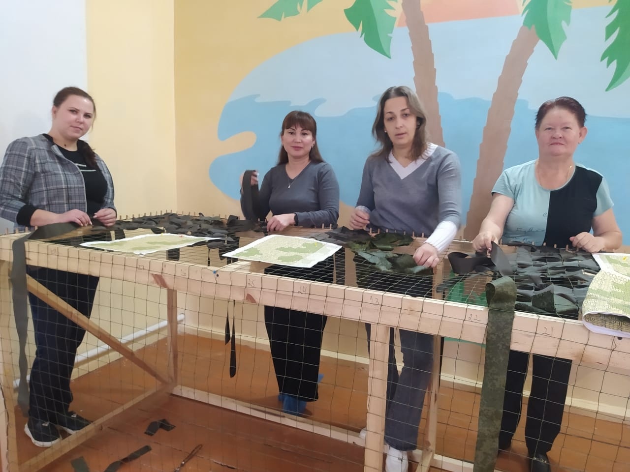 Маскировочные сети для бойцов СВО