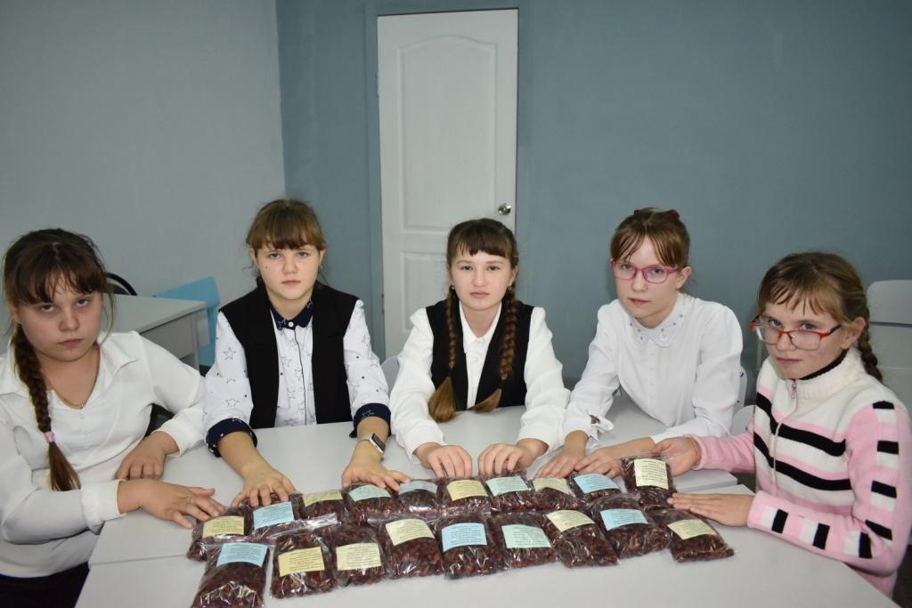 Акция «С теплом из дома» от дмитриевских школьников