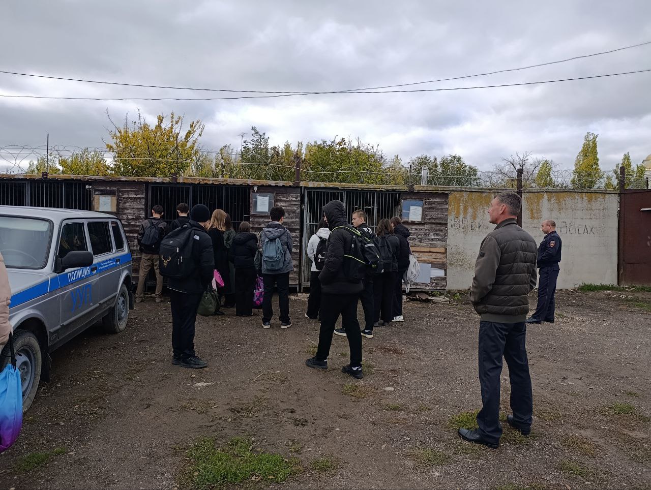Для школьников Новоузенского района провели профориентационную экскурсию в отделе полиции
