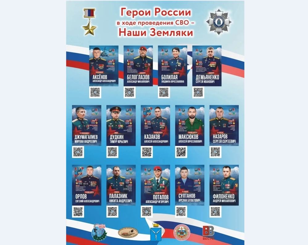 В «Боевом братстве» ведут «летопись» саратовцев - Героев России