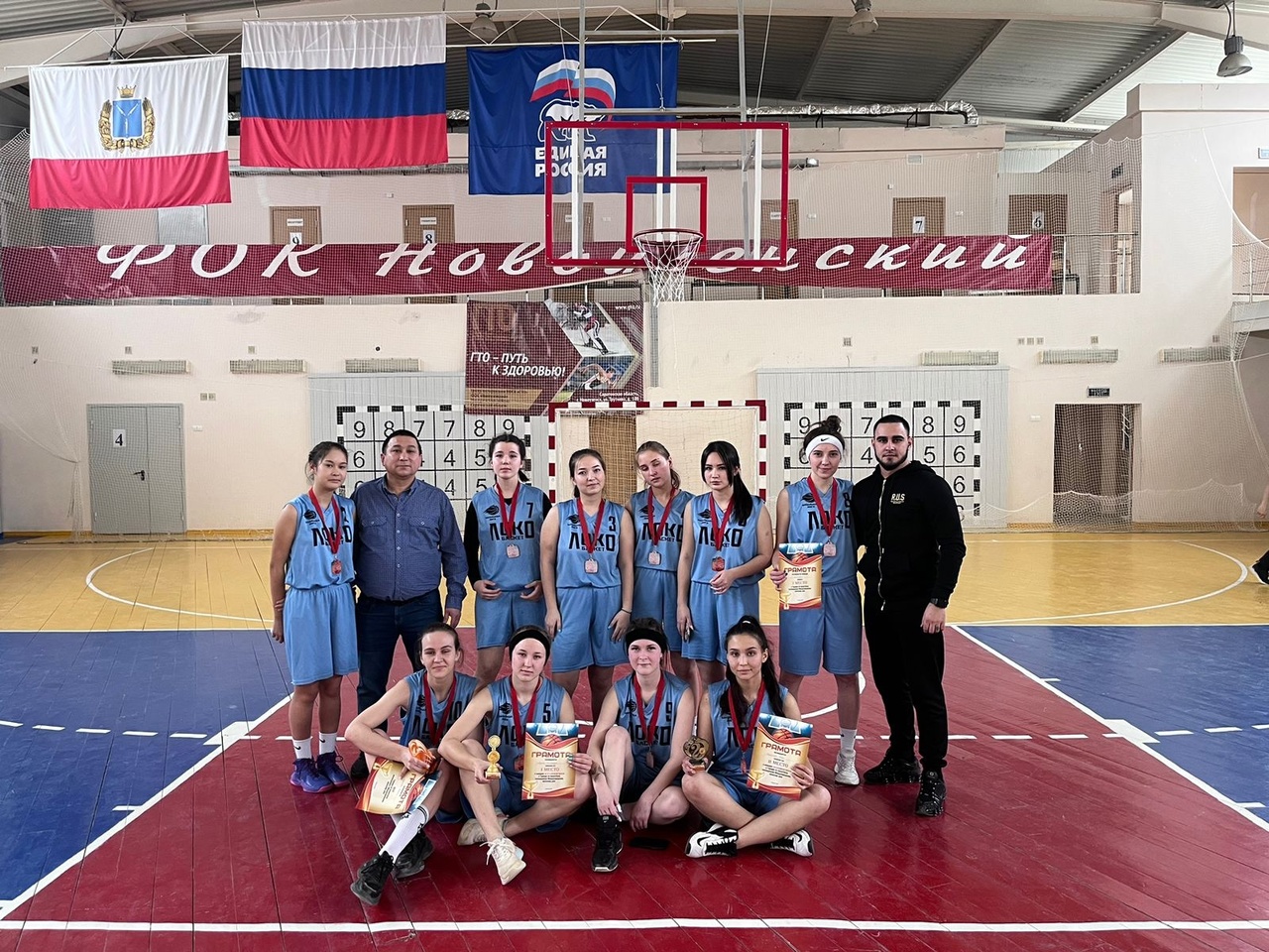 Куриловские баскетболистки победители районного турнира
