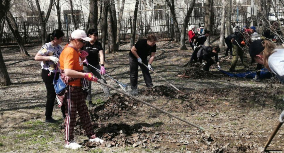 12 апреля состоялся весенний субботник