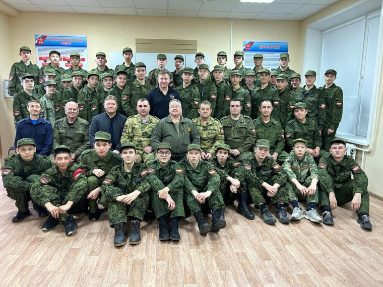 Пятидневные учебные сборы юношей 10-х классов Новоузенского района по основам военной службы